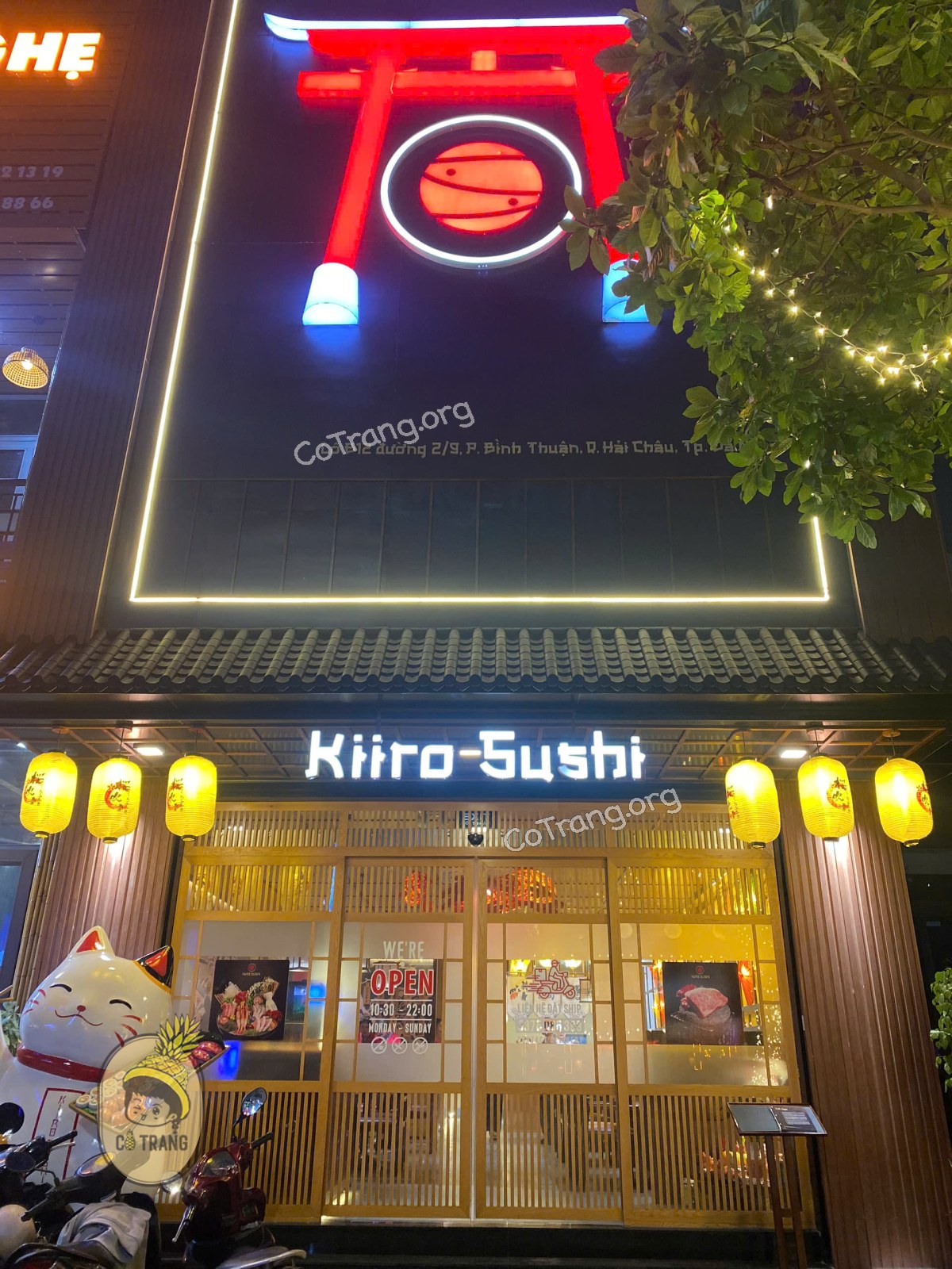 Không gian thực tế tại Kiiro Sushi Đà Nẵng